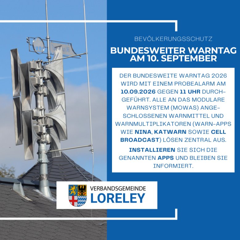 Bundesweiter Warntag 2026