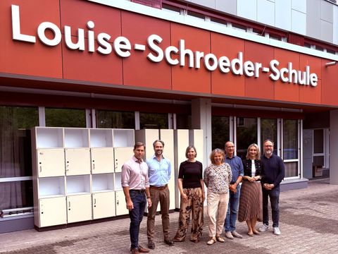 Neuer Schulstandort am OSZ Louise-Schroeder für den Schulstart vorbereitet