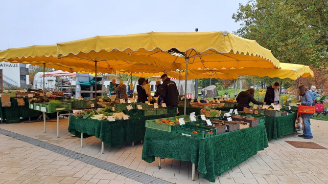 Stand vom Bio Gemüsehof Rapp