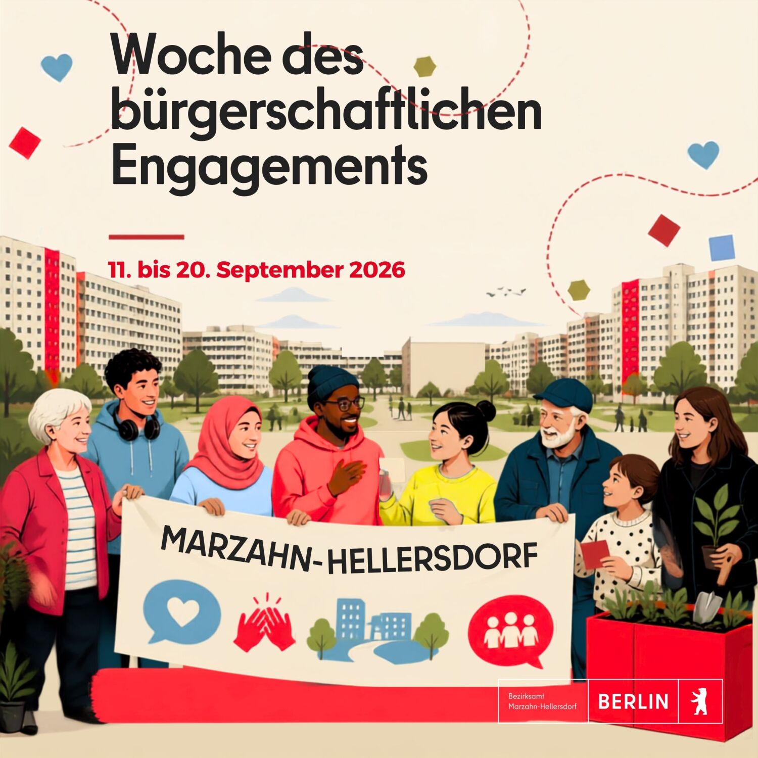 Woche des bürgerschaftlichen Engagements in Marzahn-Hellersdorf