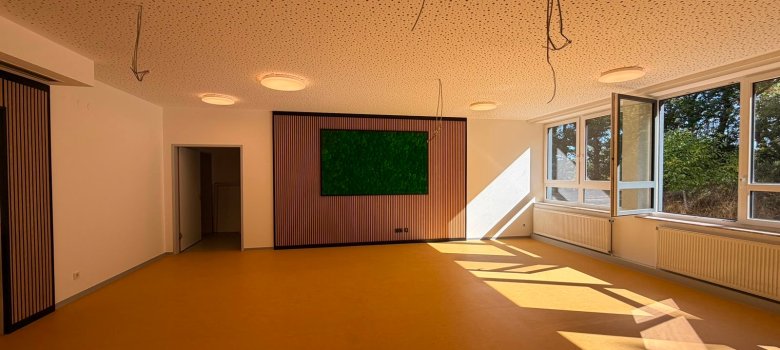Mensa in der Loreleyschule nach Umbau