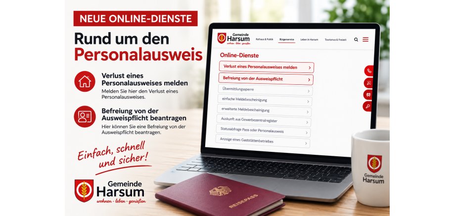 Auf dem Bild ist ein Laptop mit Hinweisen zu sehen