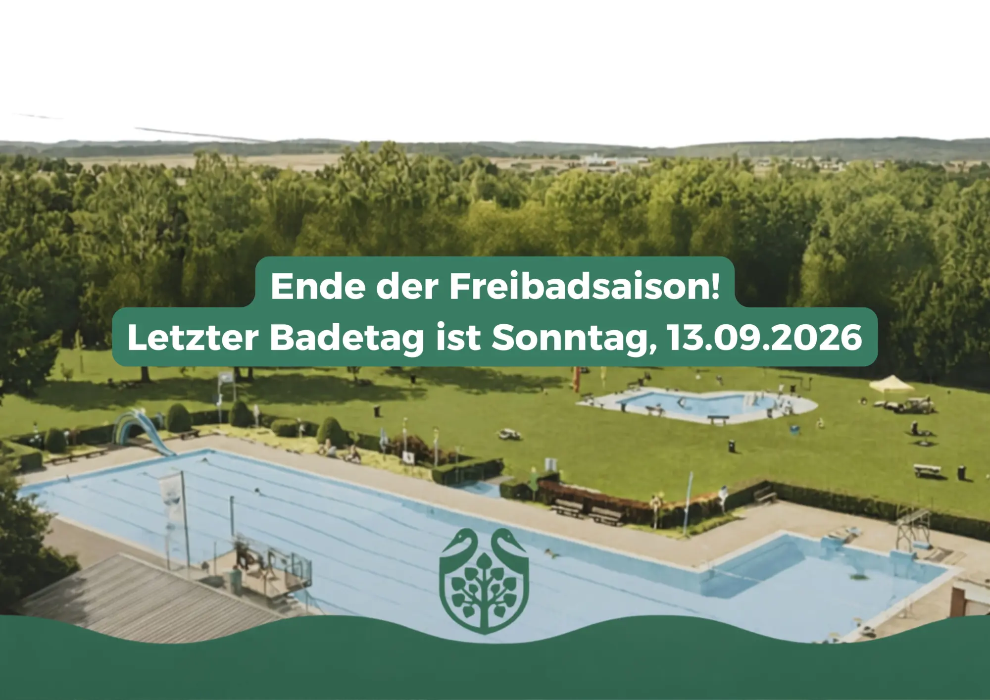 Ende der Freibadsaison